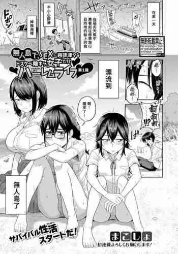 Mujintou de, SEX ni Kyoumishinshin na Dosukebe Inkya Joshi-tachi to Harem Life