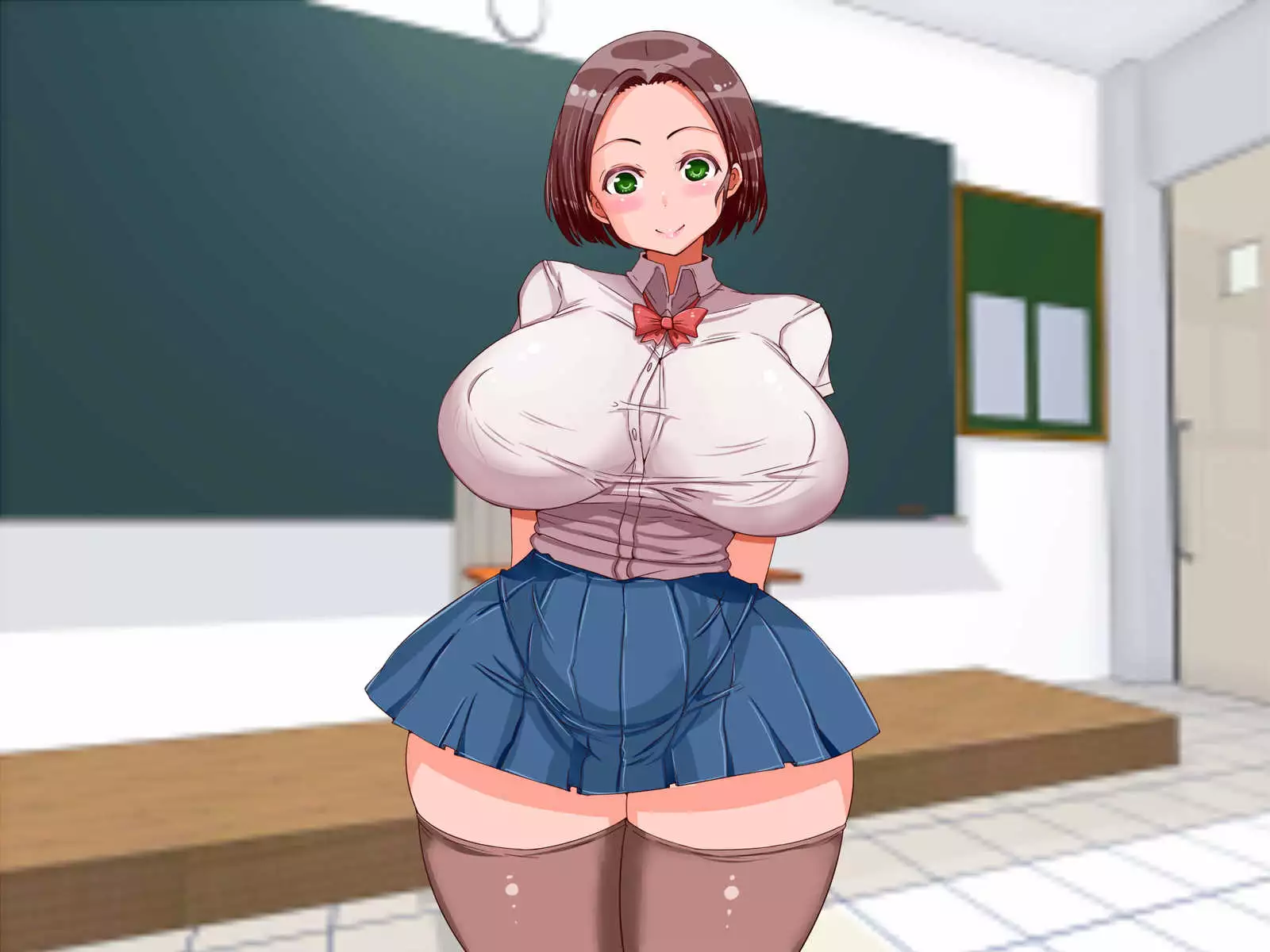 爆乳ヒロイン横取り♪
