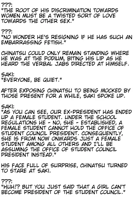 Joseitoka Kaichou | The M-to-F'ed student council president