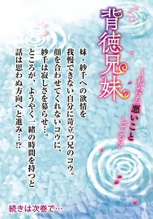 Haitoku Kyoudai ~ Watashitachi Warui Koto Shiteru? Ch. 1-3