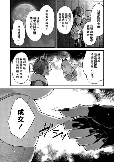 Kemonohito onisan tadaima hatsujochu!? | 兽人小哥正在发情中！？ Ch. 1-4