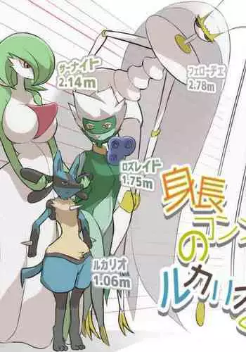 [Soryuu] Height Comp Lucario-Kun 1 - 6 (Pokemon) Ongoing