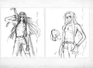 ALICESOFT ORION SCRIBBLES with CROQUIS ULTIMATE EDITION VOL.3 織音計画特別版 ラフ画集