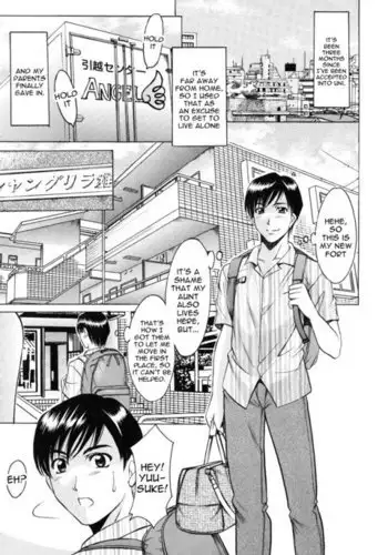 Yuuwaku no Toshiue Apartment Ch.1-2