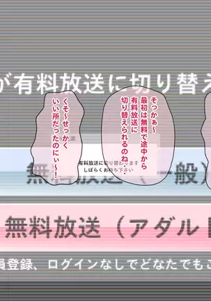 Nama-Housou ! Kuro-Gal Erika no Necafe Zenra Haishin ! ~ Zenpen ~