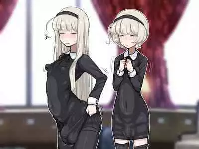 竿姉妹～チンポの生えた双子姉妹が朝っぱらから勃起しまくり射精しまくり～