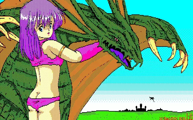 MMK PC8801 DoujinCG set