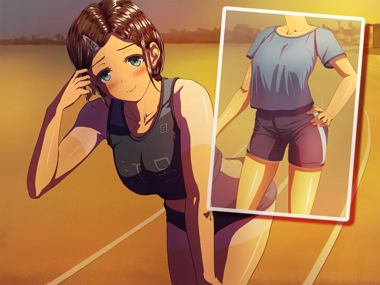 Seikatsu Shidouhou Rikujou Shoujo no Pakopako Shidou