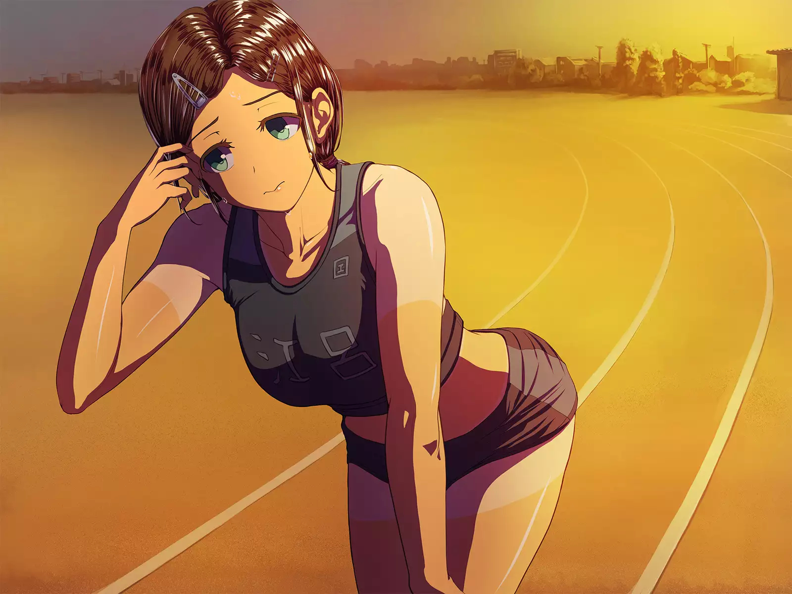 Seikatsu Shidouhou Rikujou Shoujo no Pakopako Shidou